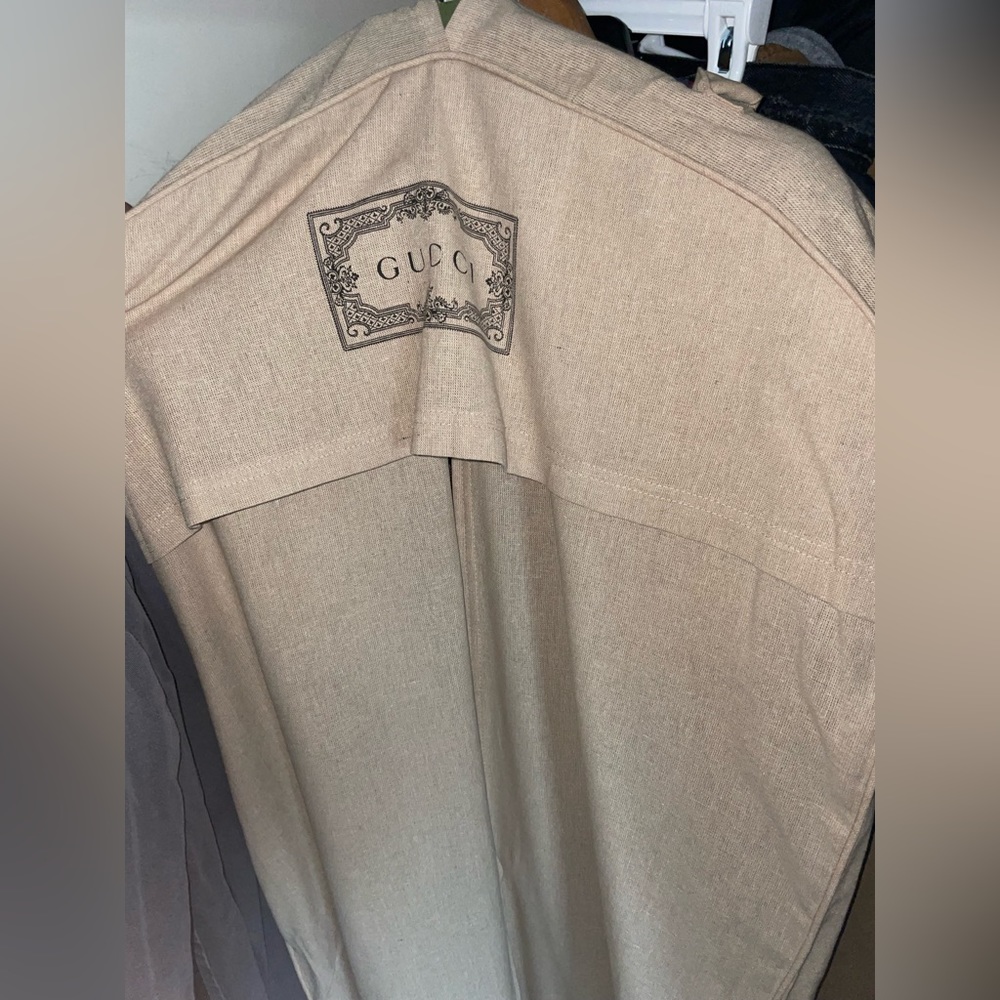 Gucci Printed Silk Bowling Shirt - Picture 2 of 6